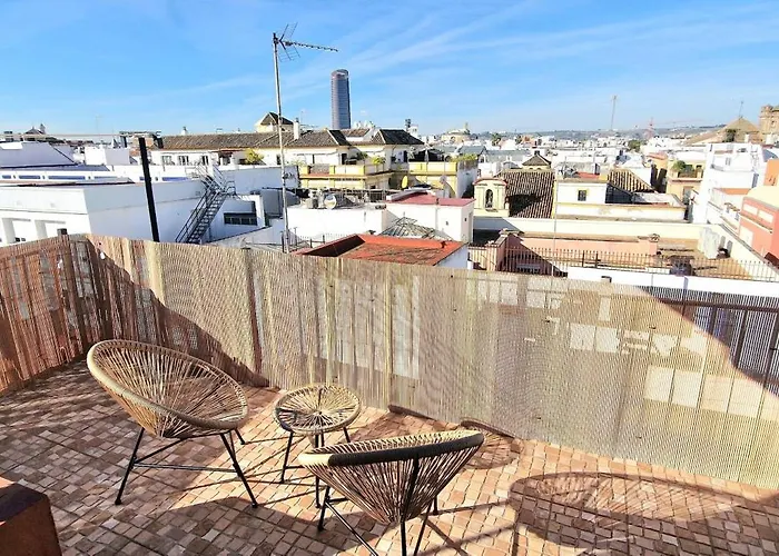 דירה Casa Gavidia - Duplex With Panoramic View סביליה